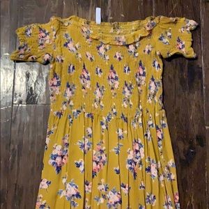 Floral long dress